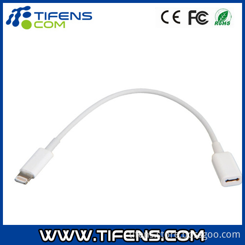 8 Pin Lightning to Micro Data Cable for iPhone 5/5c/5s